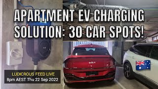 Successful Apartment EV Charging Installation Australia 2022 Q&A Live