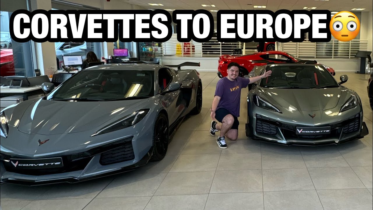 FIRST CORVETTE DEALERSHIP IN THE UK😮🇬🇧🇺🇸