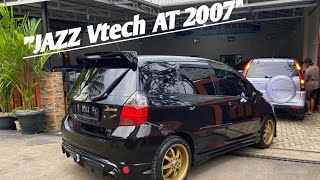 HONDA JAZZ VTEC AT 2007 HITAM CAKEP KEREN DI JUAL GUYS