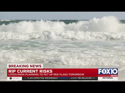 High rip current risk along northern Gulf beaches as spring breakers flock to coast