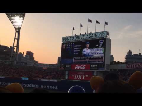2015.3.31 横浜DeNA×広島 試合前スタメン発表〜応援歌