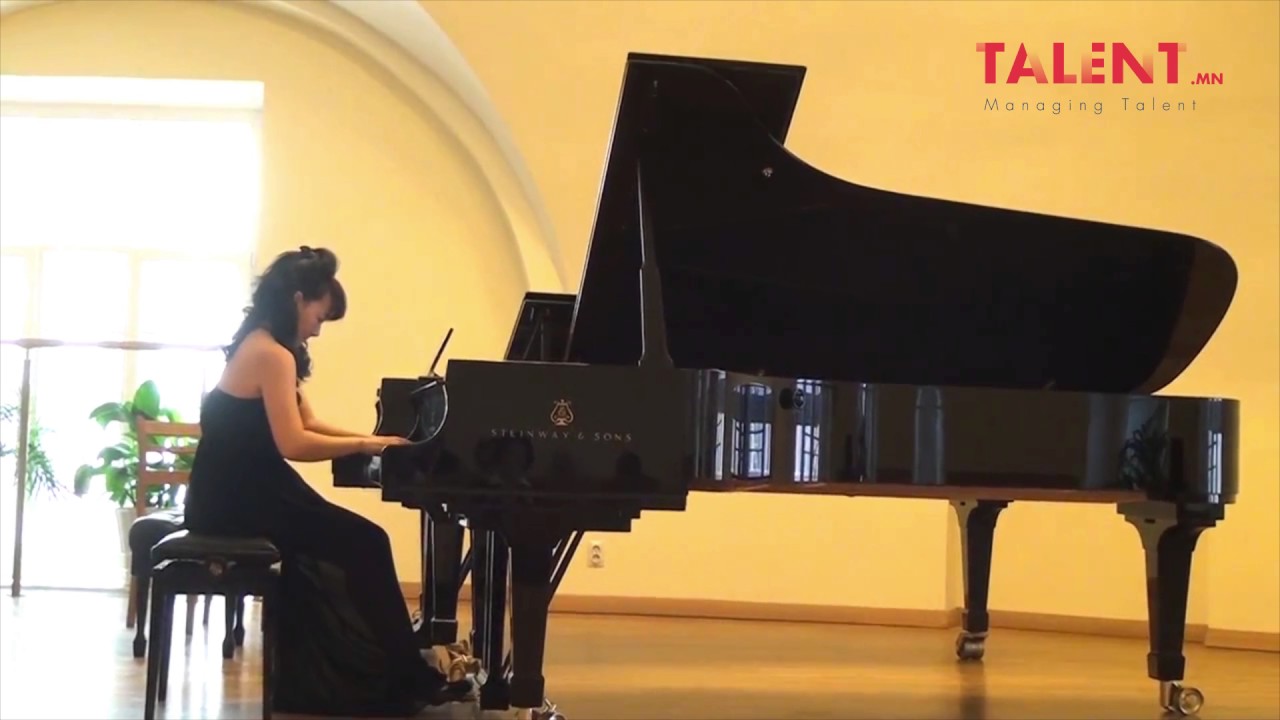 Pianist Odtsetseg - Talent.mn - YouTube