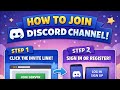 How can you join my Discord Channel