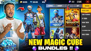 New Magic Cube Store Bundle Challenge to My Small Brother😱 - Garena Free Fire