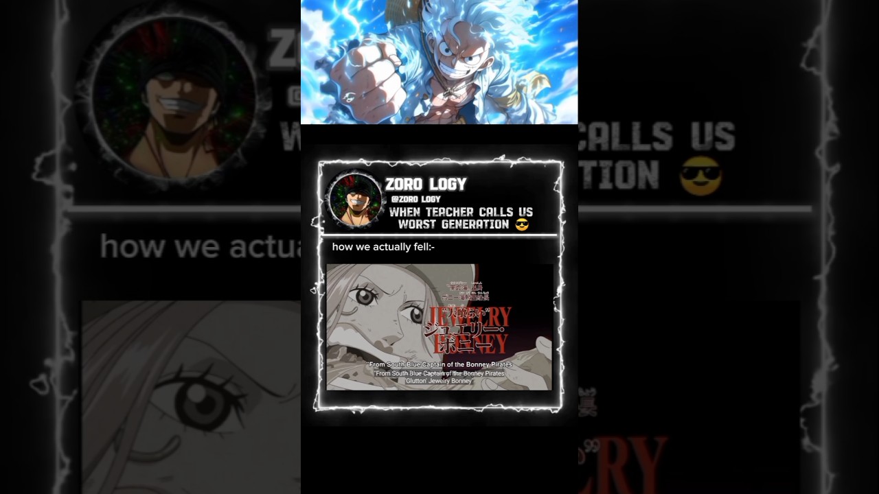 . "Meet the Worst Generation! One Piece Legends Begin"💀