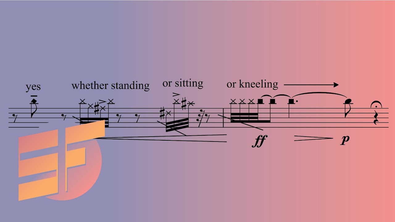 Mesías Maiguashca — Reading Beckett [w/ score]