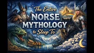 The ENTIRE Norse Mythology to Sleep To (Calm Storytelling for Deep Sleep)
