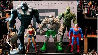 DC BATMAN VS SUPERMAN DOOMSDAY VS MCFARLANE DOOMSDAY COMPARISON REVIEW.