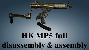 HK MP5: full disassembly & assembly | World of Guns