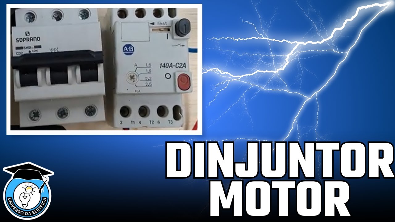 Teste de Disjuntor MOTOR na prática