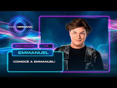 Conocé a Emmanuel Vich: jugador de Gran Hermano 2023