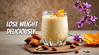 Weightloss Keto Kesar Badam Milk | Sugar free Kesar Badam Doodh | Dr.Swapna Madhuker