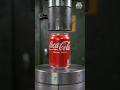 Hydraulic Press Chocolate Challenge |Most Satisfying Coca-Cola Can Crushing ASMR #trend #shortsfeed