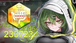 She CAN Do Damage! Lv.90 DPS FLUORITE vs RE-Crisis: Rhodagn 84s TRIM MEDAL ▼// Arknights: Endfield