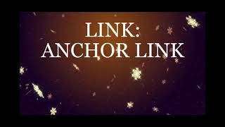 HTML Link: Anchor Link (PART 1)
