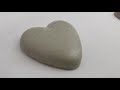 Heart. Handmade concrete heart. Fancy hearts. Happy Valentine&#39;s day