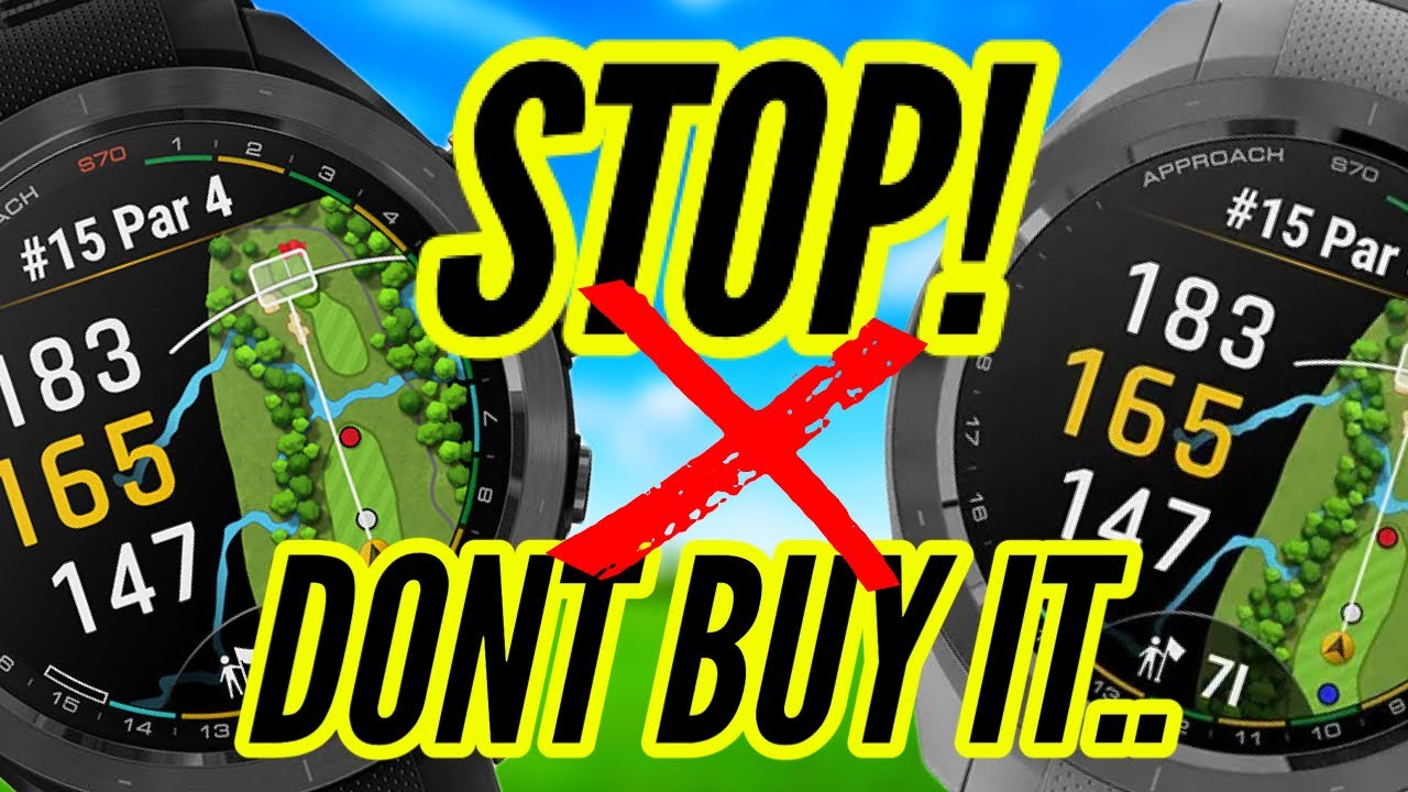 Garmin S70 Golf Watch Difference Between 42mm-47mm Watch Before You Buy!