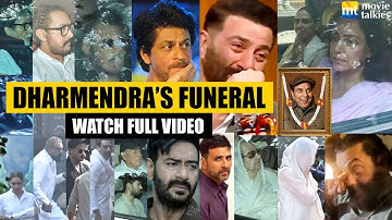 DHARMENDRA’S FUNERAL FULL VIDEO: SRK, Salman, Sunny, Bobby,Hema,Aamir,Big B,Ranveer-Deepika, Akshay