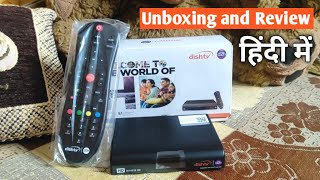 Dish TV d2h DV-5510 HD Set Top Box Unboxing and Review in Hindi 🎉| Dish TV