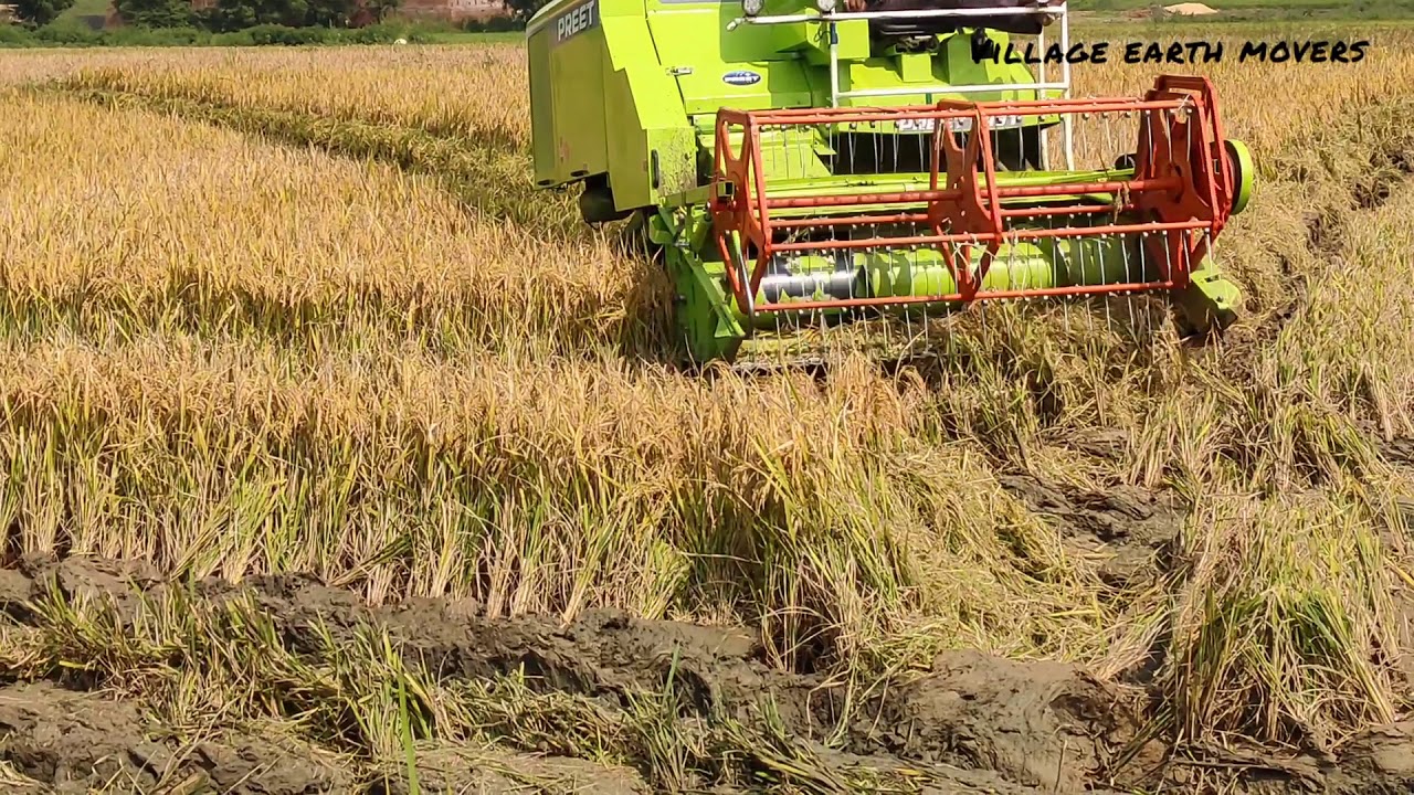 Preet 949 taf track  harvester ultimate performance in fields