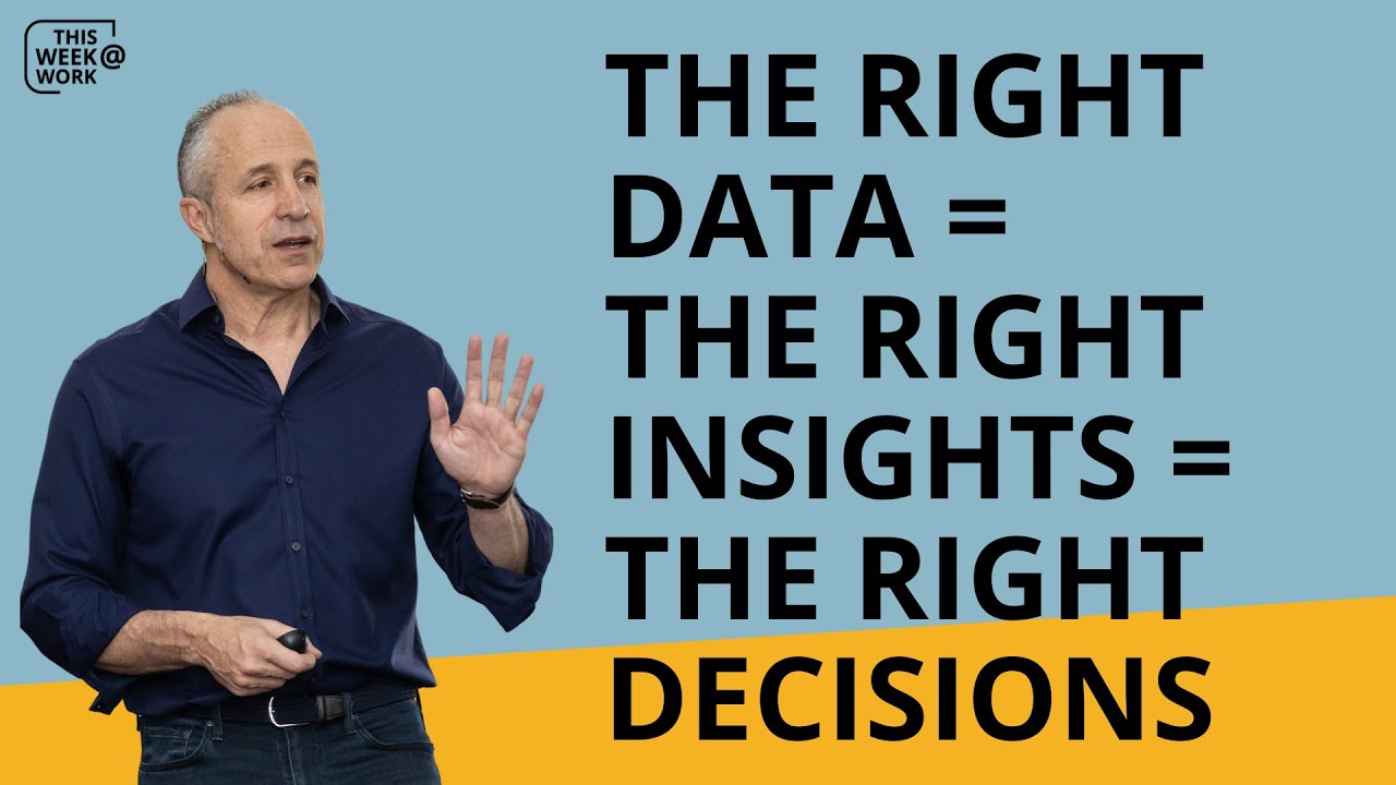 Right Insight The right data = The right insights = The right decisions - YouTube