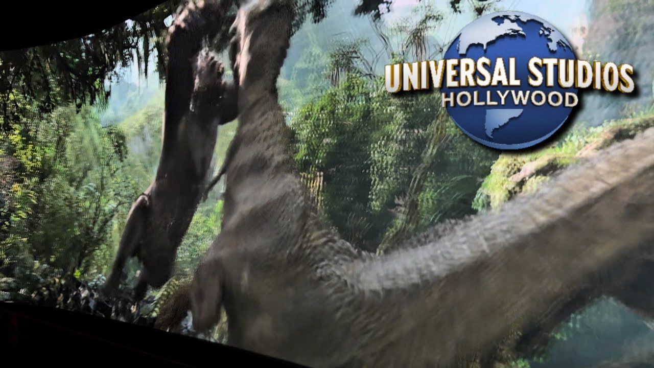 King Kong 360 3D 4K POV (2025) Universal Studios Hollywood Studio Tour!