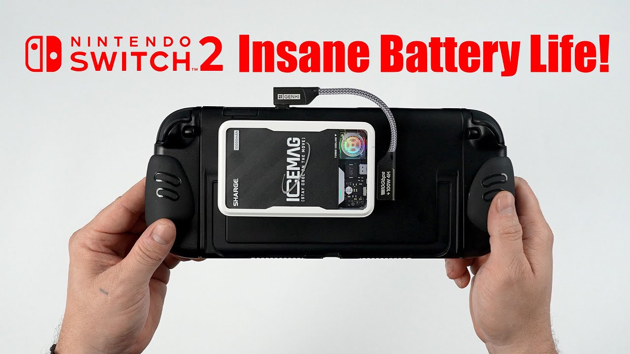Battery Pack Switch Power Bank 10000mAh Portable Power Bank For Nintendo  Switch External Charging