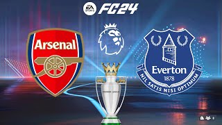 FC 24 | Arsenal vs Everton - 2023/24 Premier League - PS5™ Gameplay