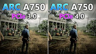 PCIe 3.0 vs PCIe 4.0 (Intel ARC A750) - Test in 7 Games