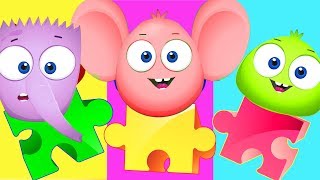 Op & Bob Stories about Differences | Big Ears and Nose | Compilation Cartoons for Children