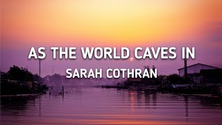 Sarah Cothran - As The World Caves In (Wuki Remix)(8D)