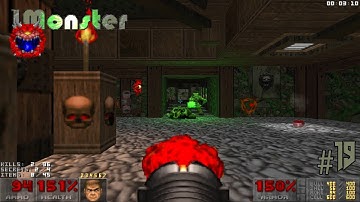 Doom with 1 Monster Megawad(feat. Corruption Cards).Map 18