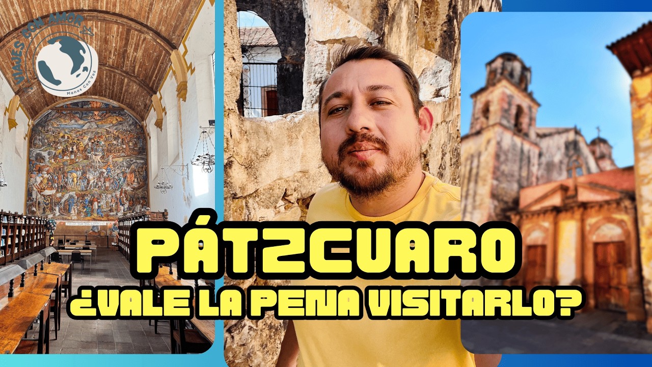 ¡Así es un día en Pátzcuaro que no olvidarás! |4K|