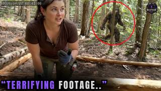 9 Most DISTURBING Bigfoot Encounters Caught On Camera | Scary Comp. V55