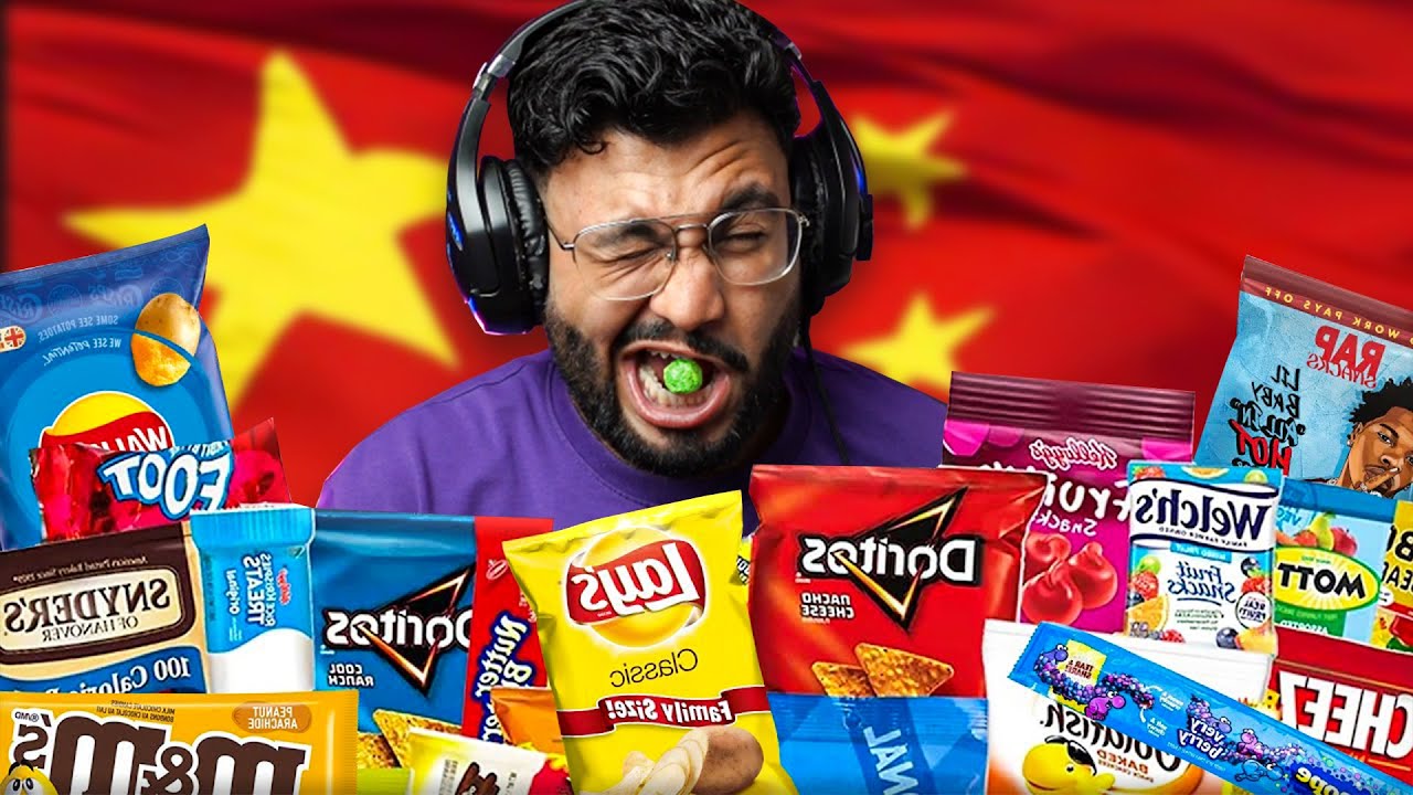 اغرب السناكس اللي موجوده علي الانترنت 🤯🔥!  ( جربت ريد بول صيني لأول مرة 😳 )