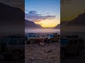 Golden Light After the Storm | Sunrise Over Canyon Camp