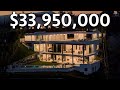 Inside a $33,950,000 BEVERLY HILLS Modern Mega Mansion