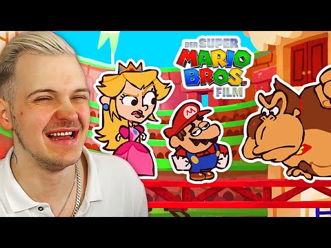 The FUNNIEST animation about The Super Mario Bros. Movie! - Huebi reacts