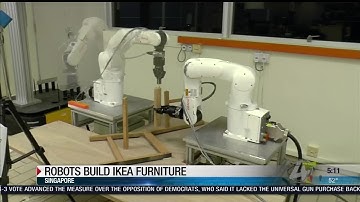Ikea teaches robots to assemble furniture
