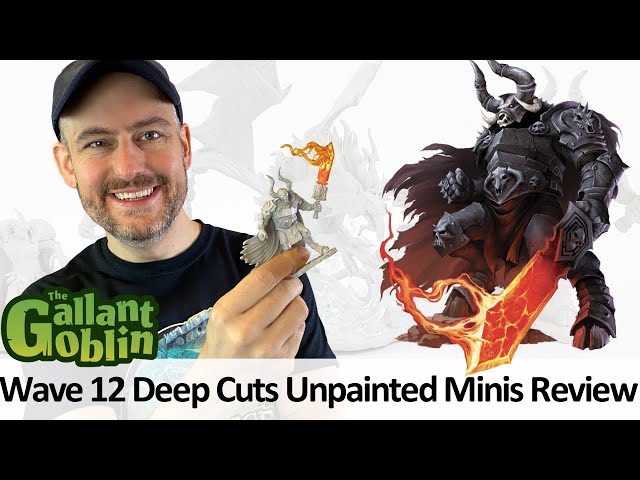 WizKids Unpainted Minis Wave 12 - Pathfinder Battles Deep Cuts class=