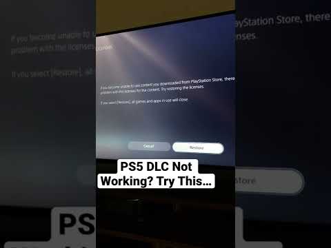 PS5 DLC Not Working? Try This… #PS5 #Playstation5 #Playstation #Shorts