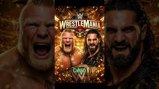 These Brock Lesnar WrestleMania Facts Sound FAKE 😳 #wwe #ytshorts #wrestlemania #reel #feed #yt #aew