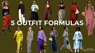 The 5 Outfit Formulas That Changed How I Get Dressed