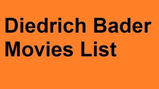Diedrich Bader Movies List