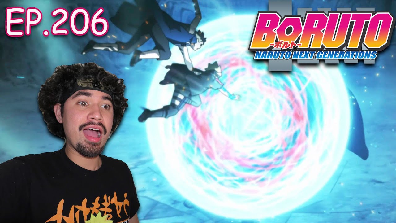 TEAM 7 VS BORO!!! || Boruto REACTION 206 ||