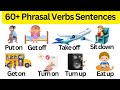 Phrasal verbs  daily life english sentences  phrases in english