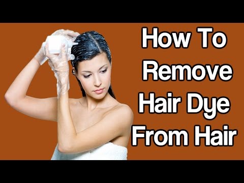 how to remove hair dye from skin|remove hair color from skin