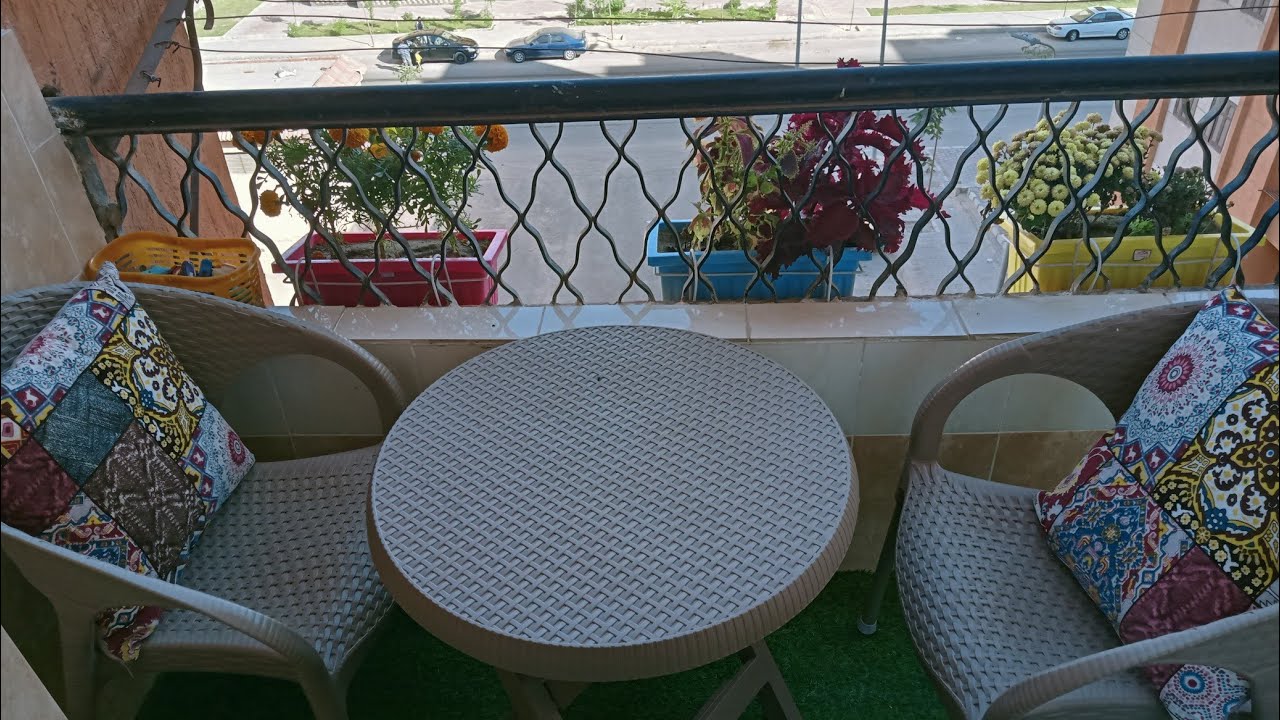 تعالو شوفو عملت ايه في بلكونة الإسكان الاجتماعي