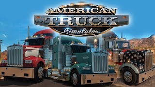 Прохождение игры American Truck Simulator #9 MP Добиваю на компанейский грузовик