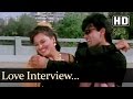 Love Interview - Suneil Shetty - Shilpa Shirodkar - Raghuveer - Hindi Song